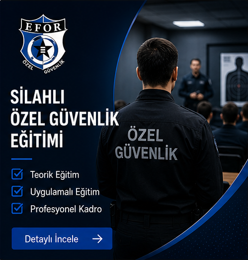 Silahlı Özel Güvenlik Eğitimi
