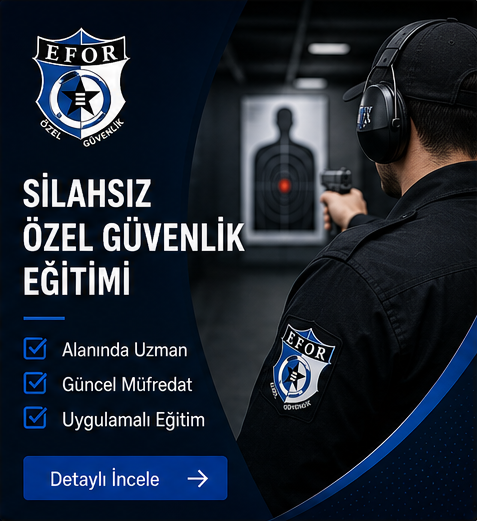 Silahsız Özel Güvenlik Eğitimi
